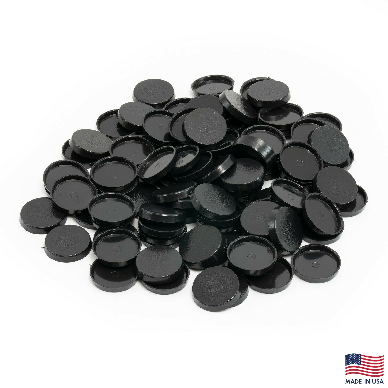 Pack Of 100, 25 Mm Plastic Round Bases Miniature Wargames Table Top Gaming